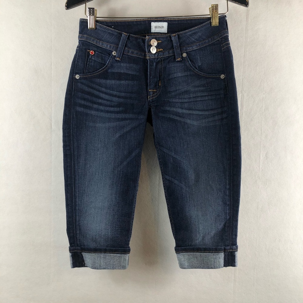 Hudson Malibu Flap Pocket Jeans Size 25 shorts - Picture 3 of 8